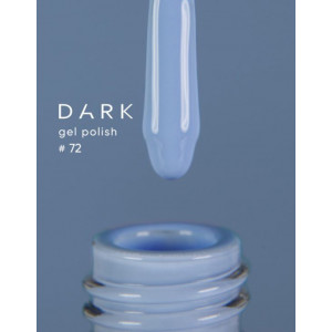 Dark gel polish 72, 6 ml